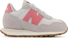 Zapatilla Infantil New Balance 237 Beige Rosa