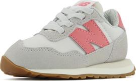 Zapatilla Infantil New Balance 237 Beige Rosa