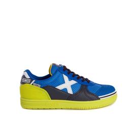 Zapatilla Junior Munich G3 Kid Indoor 254 Azul