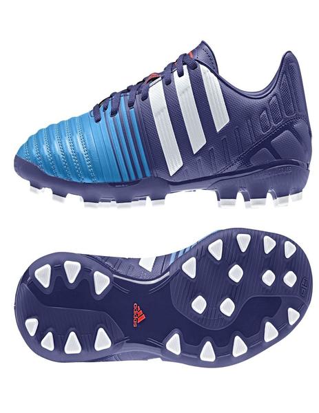 Bota futbol Adidas Nitrocharge Azul