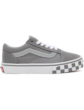 Zapatilla Niños Vans Old Skool  Gris