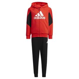 Chándal Niños Adidas LK LOGO KN Set Rojo