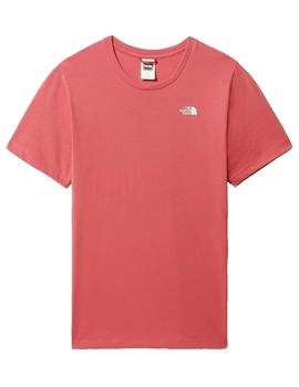 Camiseta Mujer  The North Face  Simple Dome   Rosado