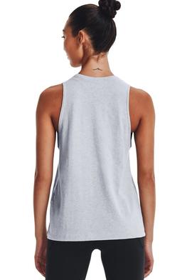 Camiseta Mujer  Under Armour Live Sportstyle Gris
