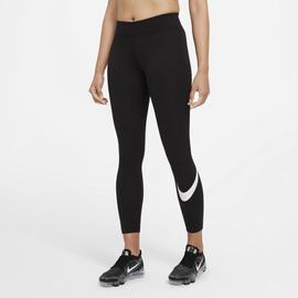 Malla Mujer  Nike Essential Swoosh Graphic Negro