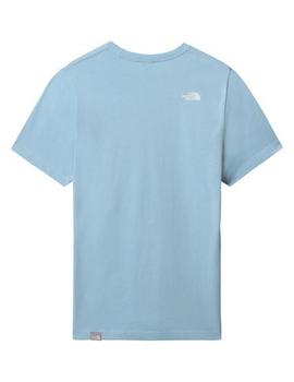 Camiseta Mujer  THE NORTH FACE  Easy   Celeste