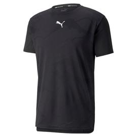 Camiseta running PUMA TRAIN VENT SS TEE Negro