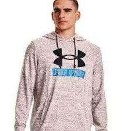 Sudadera Under Armour  RIVAL TERRY LOGO GRIS