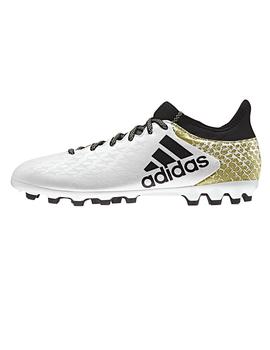 Bota Fútbol Adidas X 16.3 Blanca