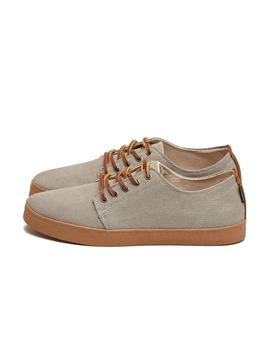 Zapatilla Pompeii Higby Grey Caramel