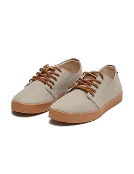 Zapatilla Pompeii Higby Grey Caramel