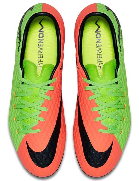 Óxido frecuencia Desnudo Bota Nike HYPERVENOM PHELON 3 AG -PRO Naranja