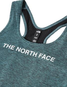 Top Mujer The north Face Tanklette Verde