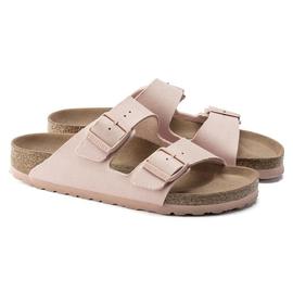 Sandalia  Birkenstock Arizona Vegan Mujer Rosa