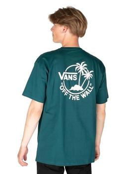 Camiseta Vans Dual Palm Verde