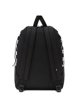 Mochila Vans WM REALM BACKPACK PEACE CHECK Negro