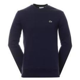 Sudadera de hombre Lacoste en algodón ecológico cepillado