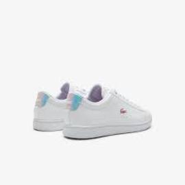 Zapatillas de mujer Lacoste Carnaby en piel Blanco