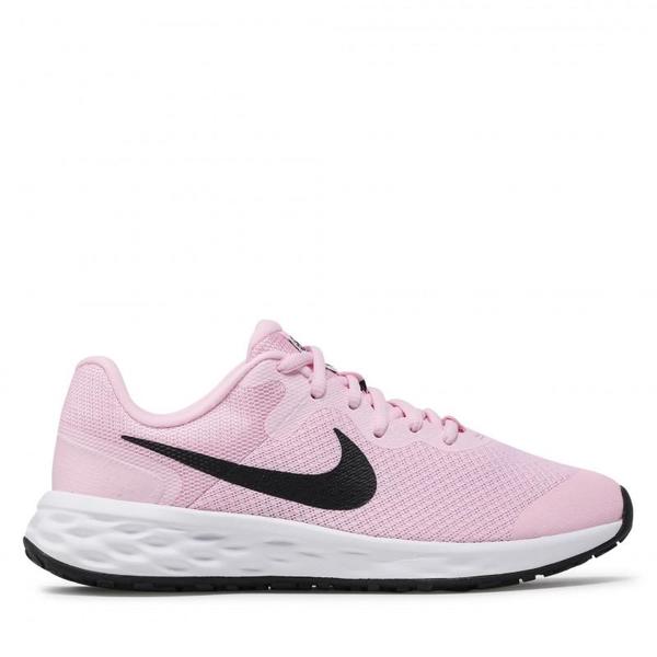 Zapatilla Running Junior NIKE REVOLUTION 6 NN Rosa