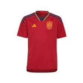 CAMISETA PRIMERA EQUIPACIÓN ESPAÑA 22 ROJO