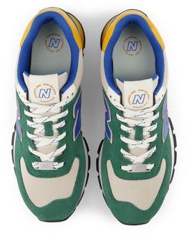 Zapatillas New Balance 574 Rugged Higher Learning verde azul