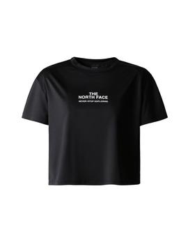 Camiseta corta Mujer  The North Face  MA S/S Negro