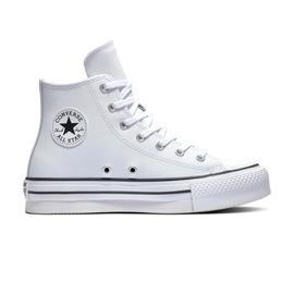 Zapatilla Junior  Converse Lift Hi Piel   Blanco