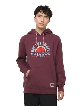 Sudadera Vans Outdoor Club Po   Burdeos