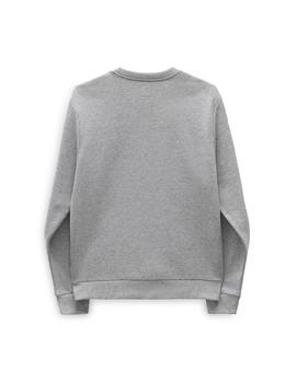 Sudadera sin capucha Relaxed Fit Crew Gris