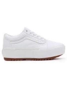 Zapatilla Mujer  Vans Old Skool Stacked   Blanco