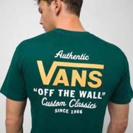 Camiseta  Vans Hold St Classic   Verde