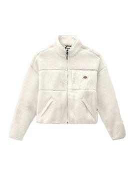 Chaqueta  Crop Mujer  Borreguillo Dickies Red Chute Beige