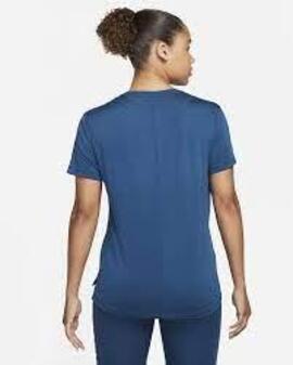 Camiseta Mujer Nike SWOOSH RUN SS TOP AZUL