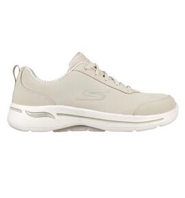 Zapatilla Mujer Skechers go waolk arch Fit Beige