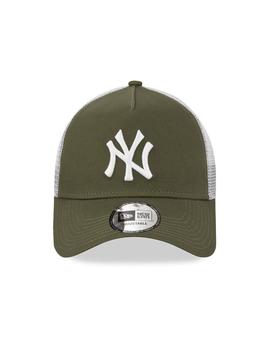 Gorra NY Yankees Clean a Frame Trucker  Verde