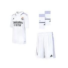 CONJUNTO PRIMERA EQUIPACIÓN REAL MADRID 22/23 niños