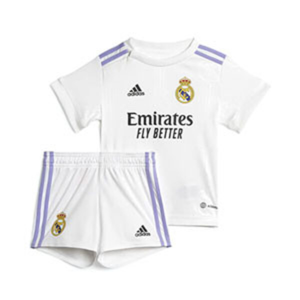 CONJUNTO PRIMERA EQUIPACIÓN REAL MADRID 22/23 niños