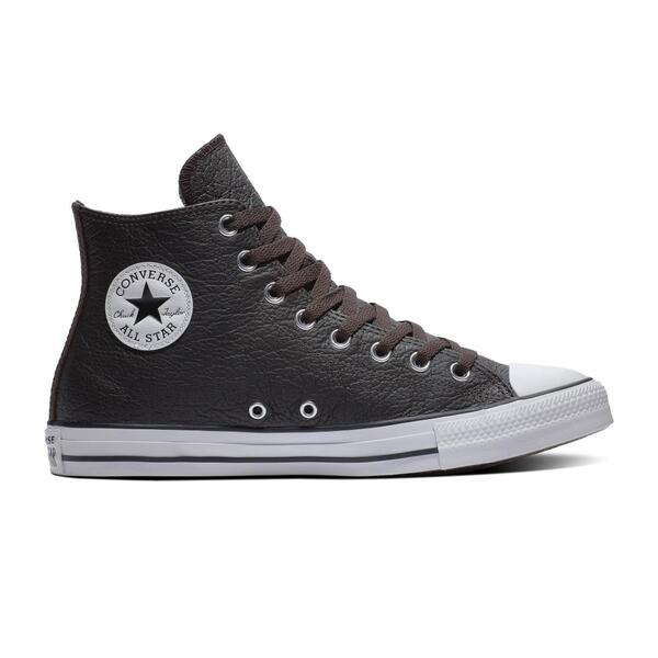 visto ropa Sabueso zorro Zapatilla Converse All Star Hi Piel marrón