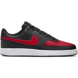 Zapatilla Nike Court Vision Low Negro Rojo