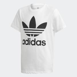 Camiseta Adidas trefoil Blanco Negro