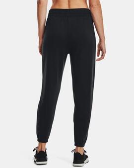 Pantalón Mujer Jogger UA Rival Terry Negro