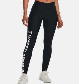 Leggings HeatGear® Full-Length para mujer Negro