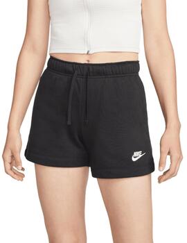 Pantalón Corto Mujer Nike SPORTWEAR Club Fleece Negro