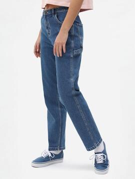 Pantalón Vaquero Mujer Dickies Ellendale Vaquero