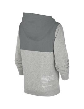 Sudadera Niño Nike Nsw Swoosh Gris