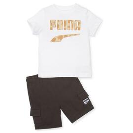 Conjunto Niños Puma Minicats Downtown Blanco