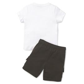 Conjunto Niños Puma Minicats Downtown Blanco