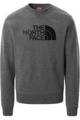 Sudadera  The North Face  Drew Peak Crew Light  Gris