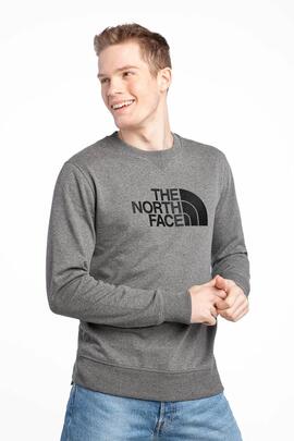 Sudadera  The North Face  Drew Peak Crew Light  Gris