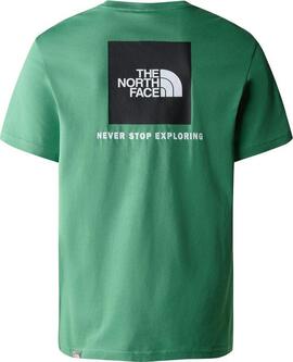 Camiseta  The North Face  Red Box Verde